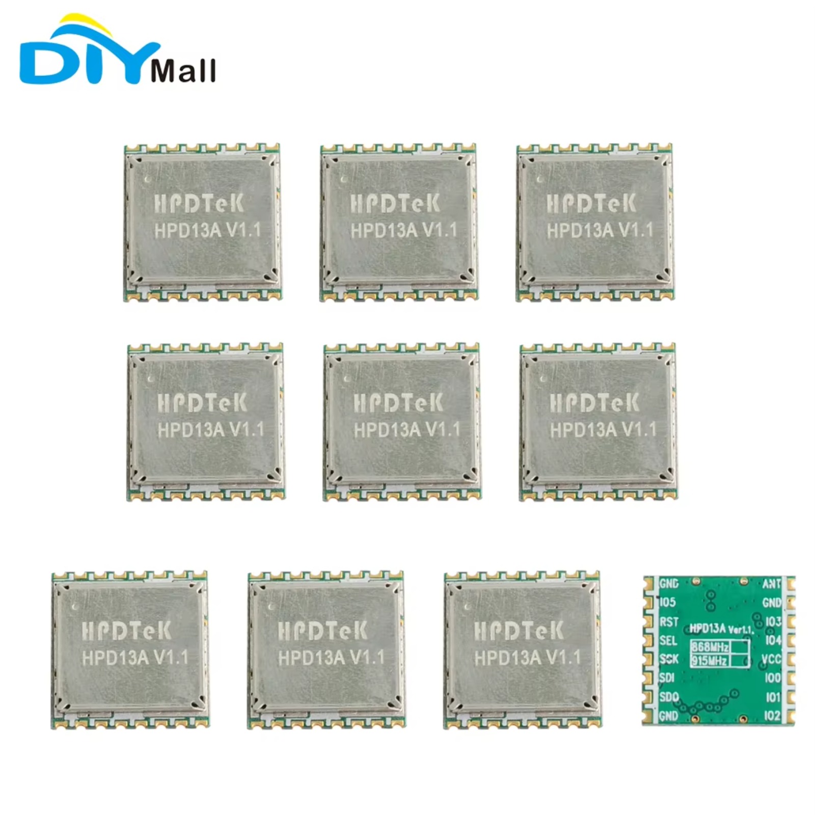 Lora Rfm95 - 10 Stück HPD13A 868 MHz/915 MHz