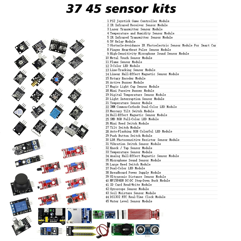 Dht11 - Sensor-Kit 45 Sensoren 37 Sensoren 16