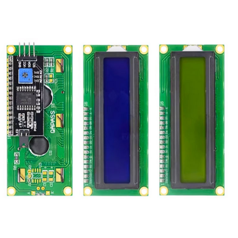 Lcd 1602 - LCD1602A Blauer/Grüner Bildschirm IIC/I2C 1602 LCD-Modul,