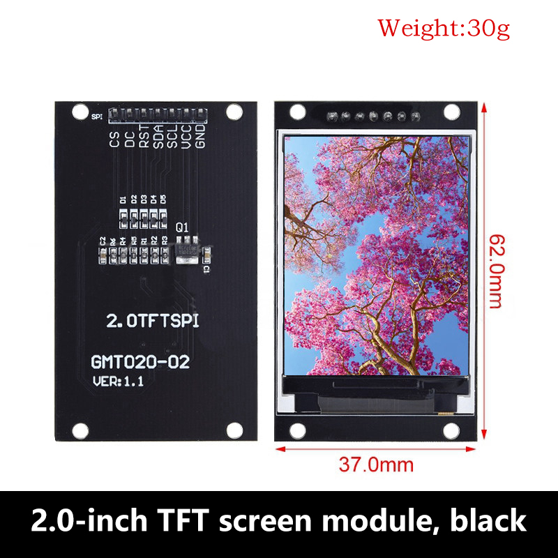 Tft Display 2.4 - 1,77/2,0/2,4/2,8 Zoll SPI TFT LCD Bildschirmmodul