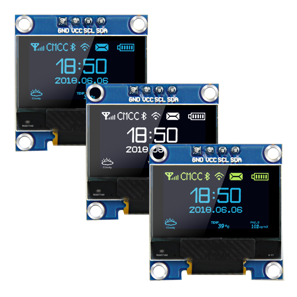 Oled Display 0.96 - 0,96 Zoll OLED Display Modul SSD1306