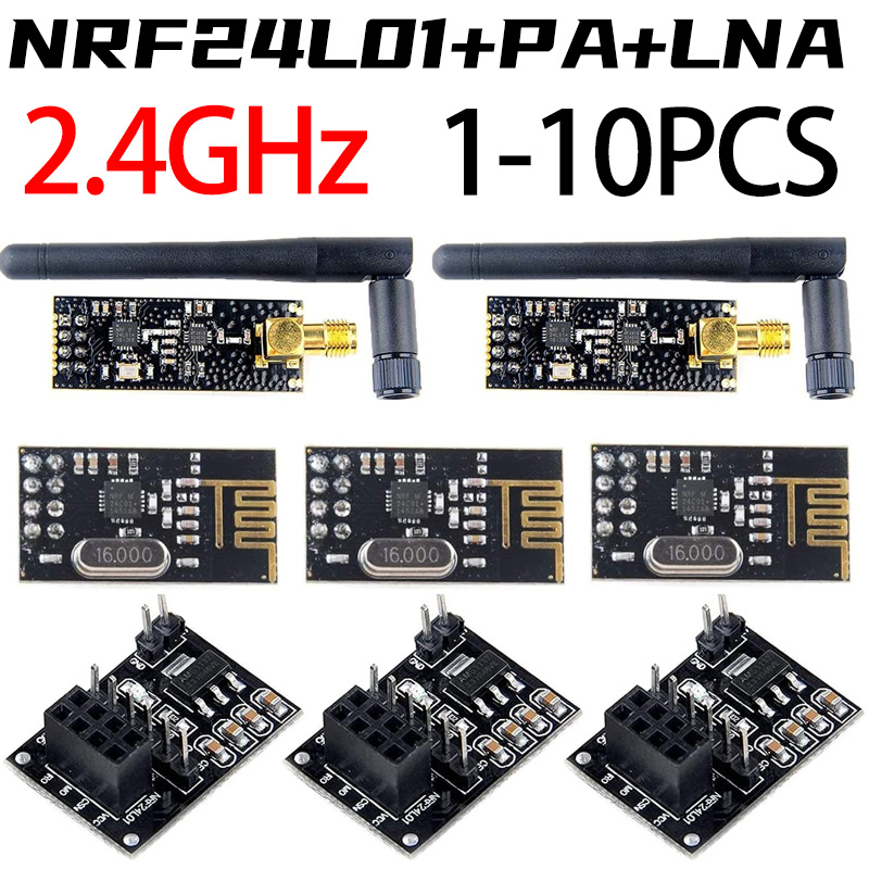 Nrf24L01 - NRF24L01+ 2,4G drahtloses Datenübertragungsmodul 2,4 GHz