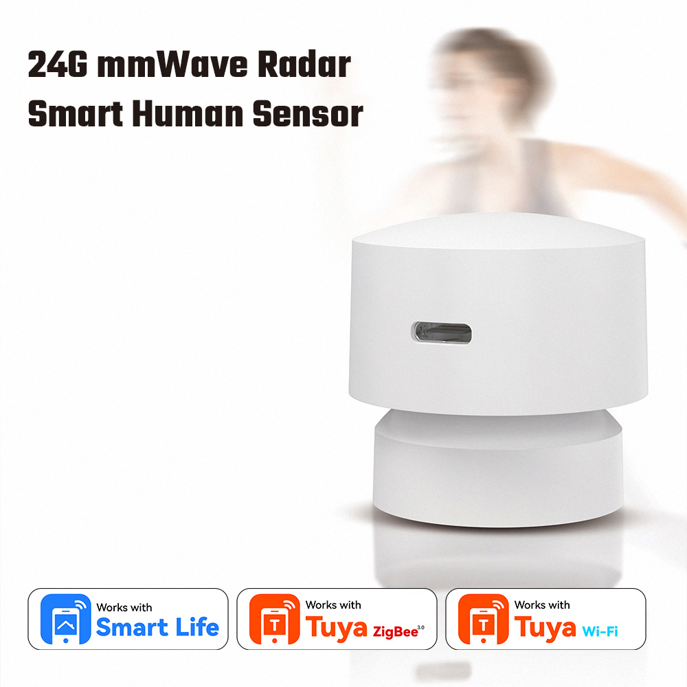 Pir Motion Sensor - Zigbee- oder WiFi-Smart-Anwesenheitssensor mit 24G-MMWave-Radar, 20