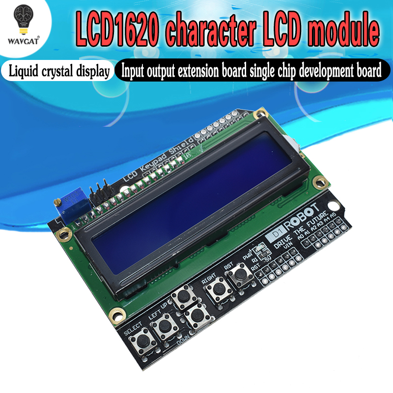 Lcd 1602 - 1PCS LCD Tastatur Schild LCD1602 LCD