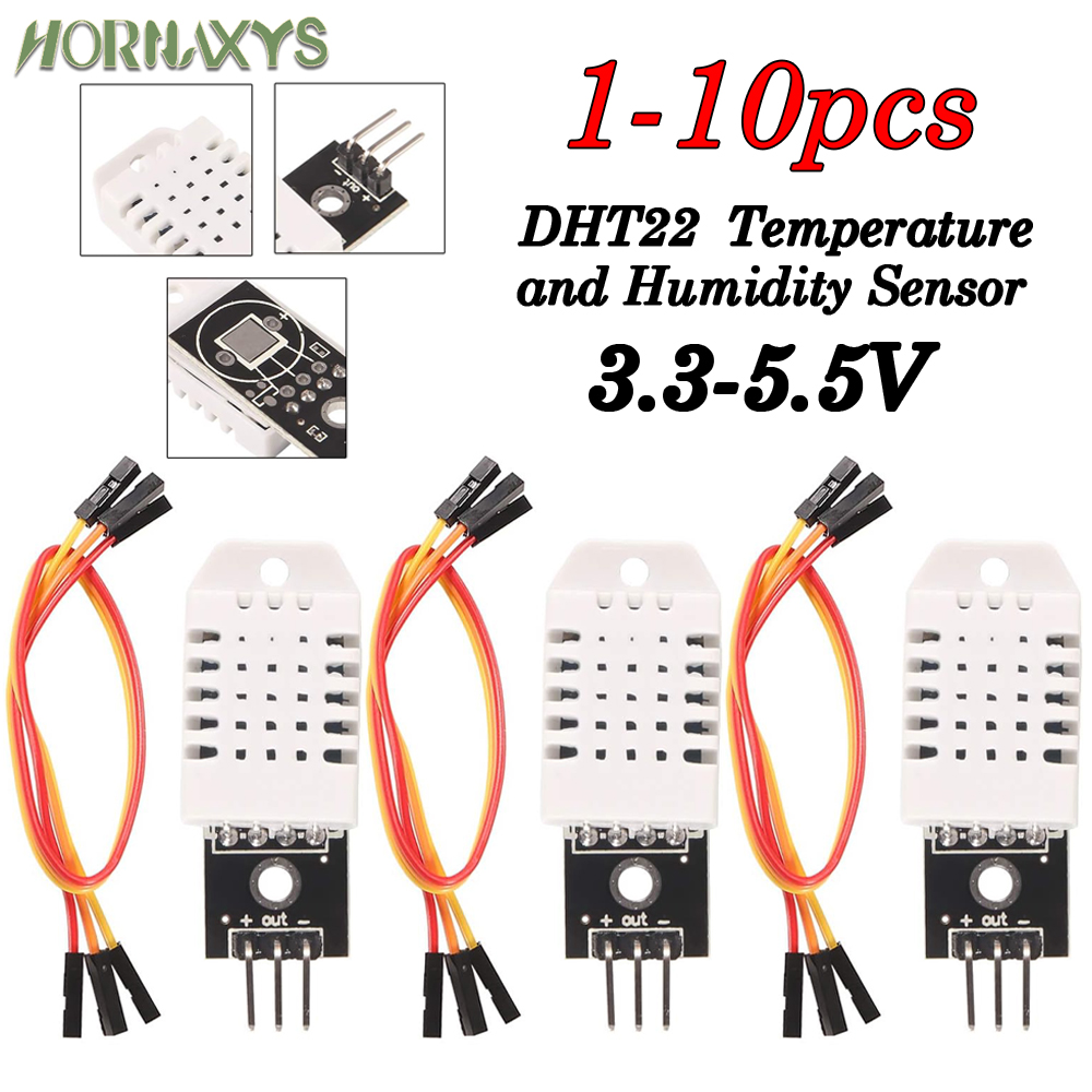 Dht22 - 10/1 Stück DHT22 Digitaler Temperatur- und