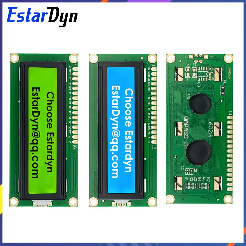 Lcd 1602 - LCD1602 1602 LCD-Modul Blauer / Gelbgrüner