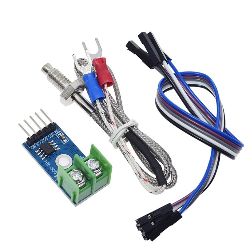 Thermocouple Module K Type - A99E-MAX6675 Temperaturmodul mit SPI-Schnittstelle, K-Typ Temperatursensorplatine,