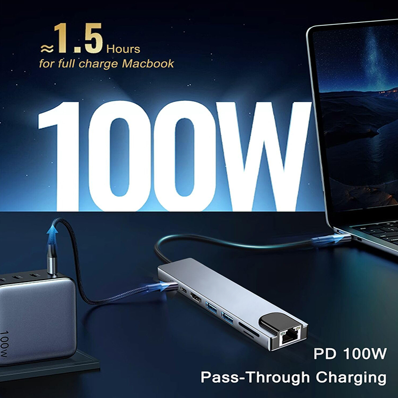 8-in-1 USB Typ C Hub für MacBo – Sd Card Module Bewertung und Preis