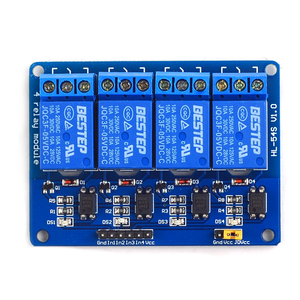 5V 4-Kanal-Relaismodul 4-Kanal – Relay Module 4 Channel Bewertung und Preis
