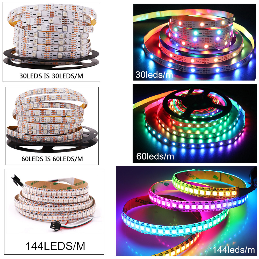 DC 5V WS2812B LED-Streifen, wa – Ws2812B Strip 5V Bewertung und Preis