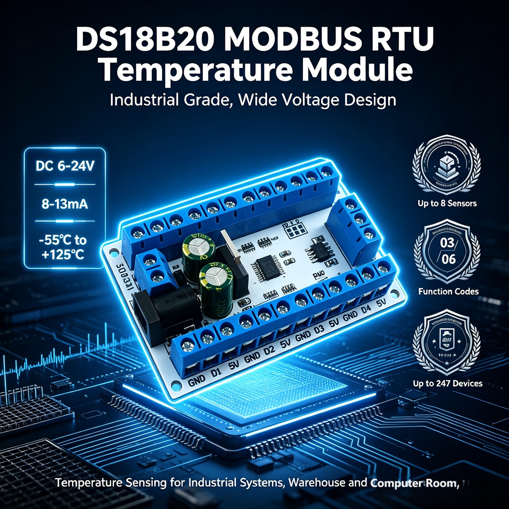 8-Kanal DS18B20 Temperaturerfa – Ds18B20 Bewertung und Preis