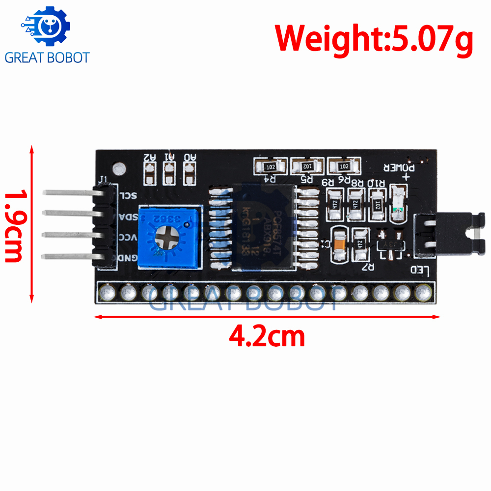 PCF8574 IO-Erweiterungsplatine – Lcd 1602 Bewertung und Preis