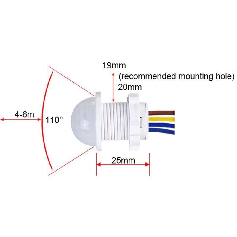 2PCS Smart PIR Sensor Detektor – Pir Motion Sensor Bewertung und Preis