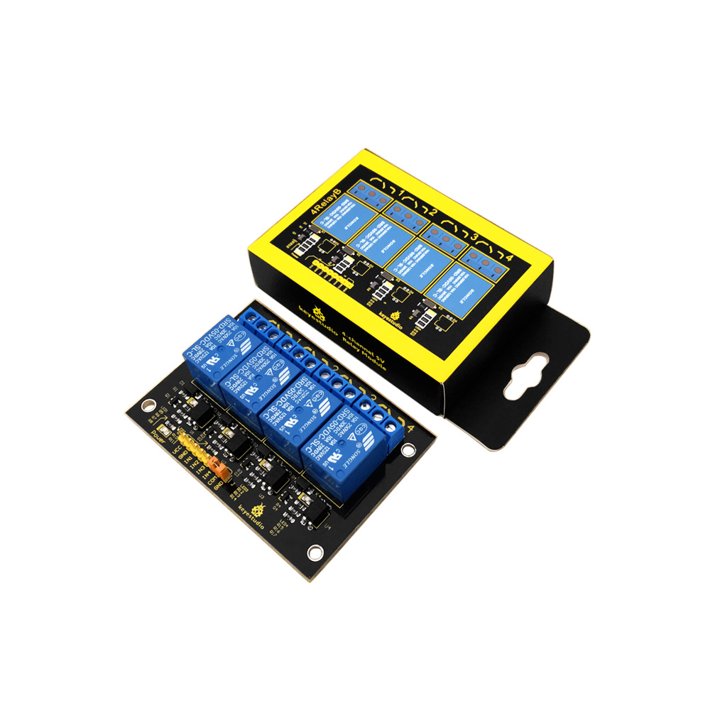 Keyestudio 1 2 4 8 16 Kanal Re – Relay Module 4 Channel Bewertung und Preis