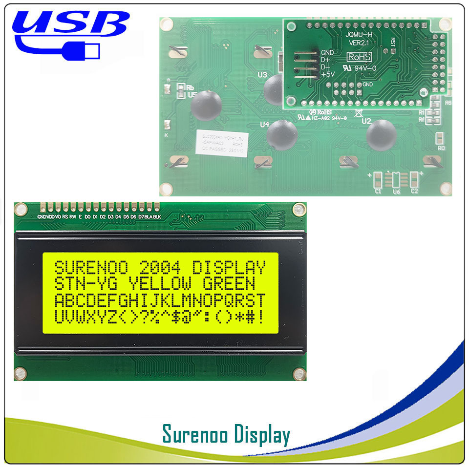 Surenoo LCD2USB USB 204 20X4 2 – Lcd 1602 Bewertung und Preis