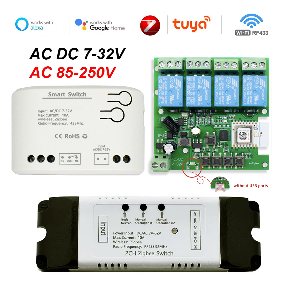 Tuya Zigbee Fernbedienung Smar – Relay Module 4 Channel Bewertung und Preis