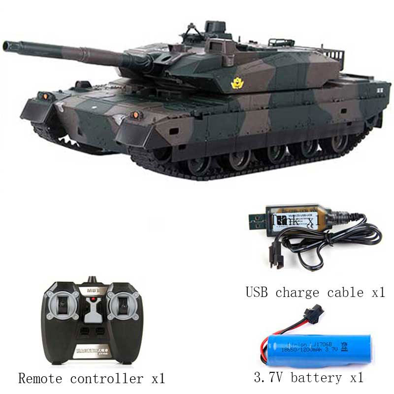 4CH RC Mini-Panzer mit LED-Fer – Ir Remote Module Bewertung und Preis