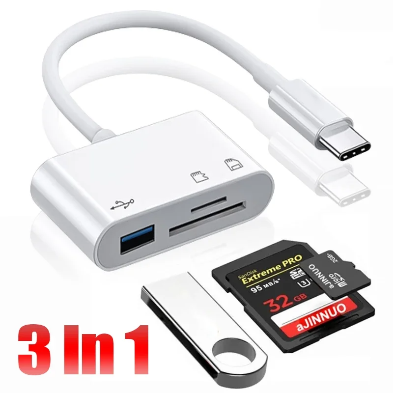 3-in-1-Adapter mit Typ-C-auf-U – Sd Card Module Bewertung und Preis
