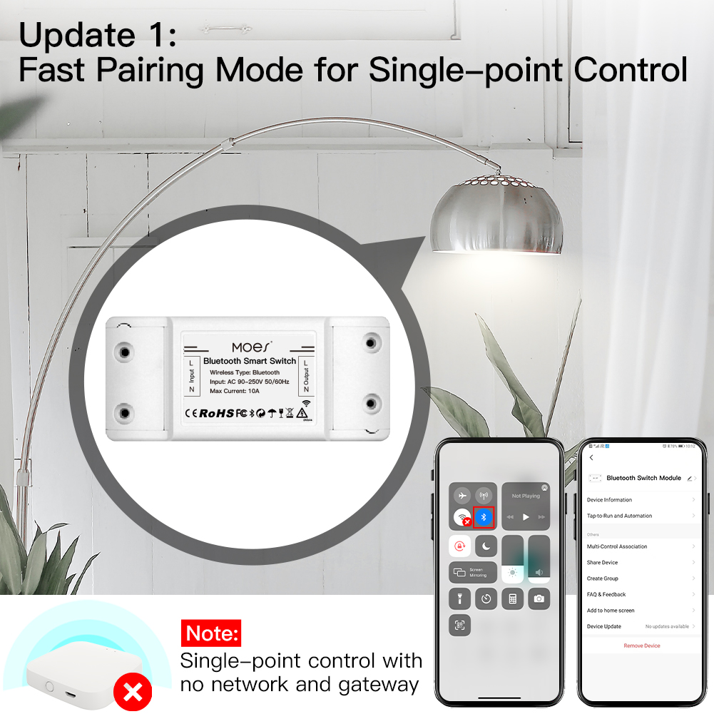 MOES Bluetooth Smart Switch Re – Joystick Module Bewertung und Preis