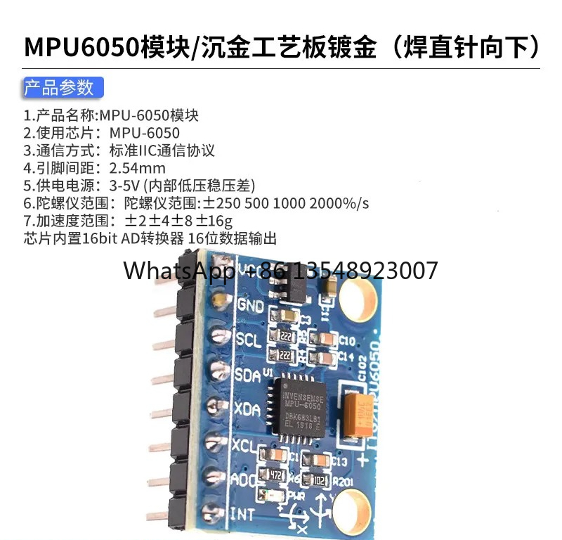 Geeignet für GY-521 MPU6050 Mo – Mpu6050 Bewertung und Preis