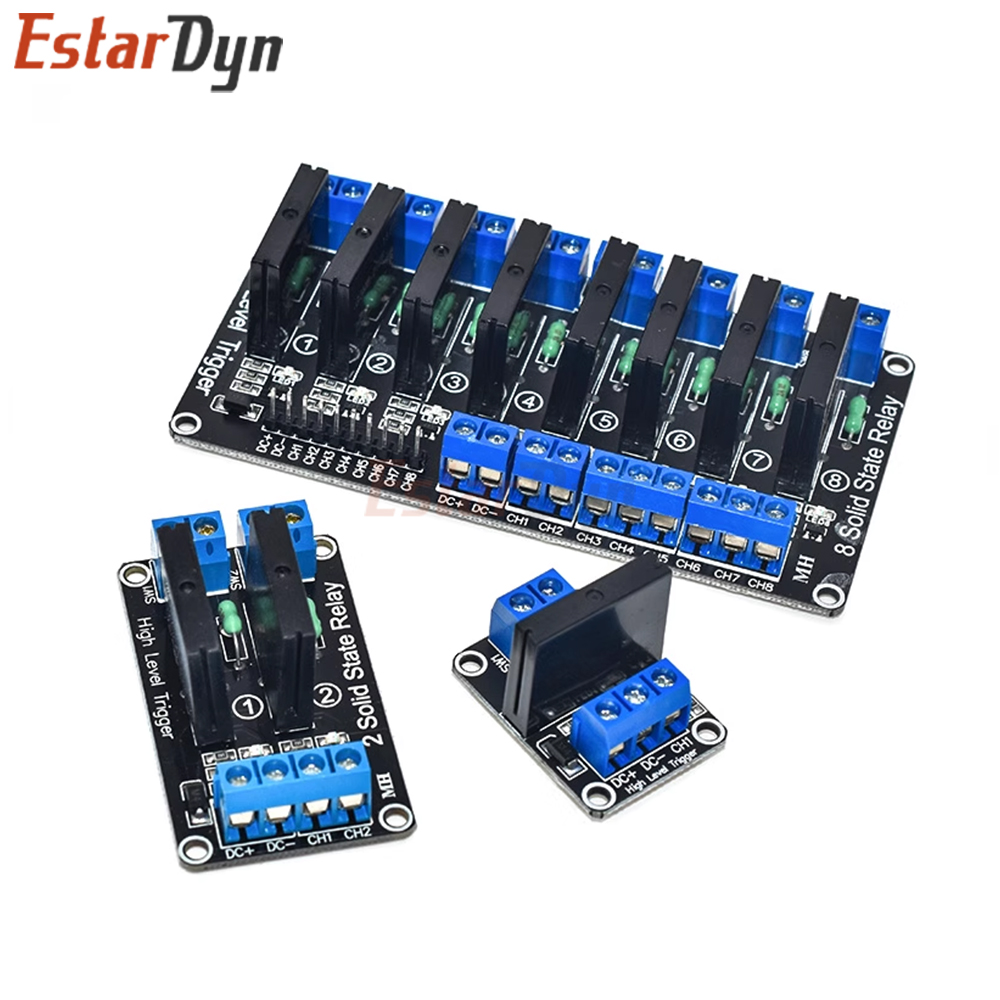 5V 1 2 4 8 Kanal SSR G3MB-202P – Relay Module 4 Channel Bewertung und Preis