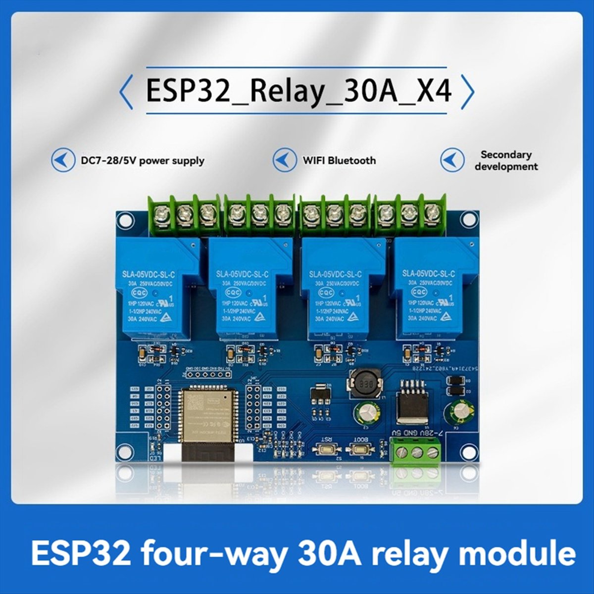 HDL 4-Kanal-Relaismodul 30A DC – Relay Module 4 Channel Bewertung und Preis