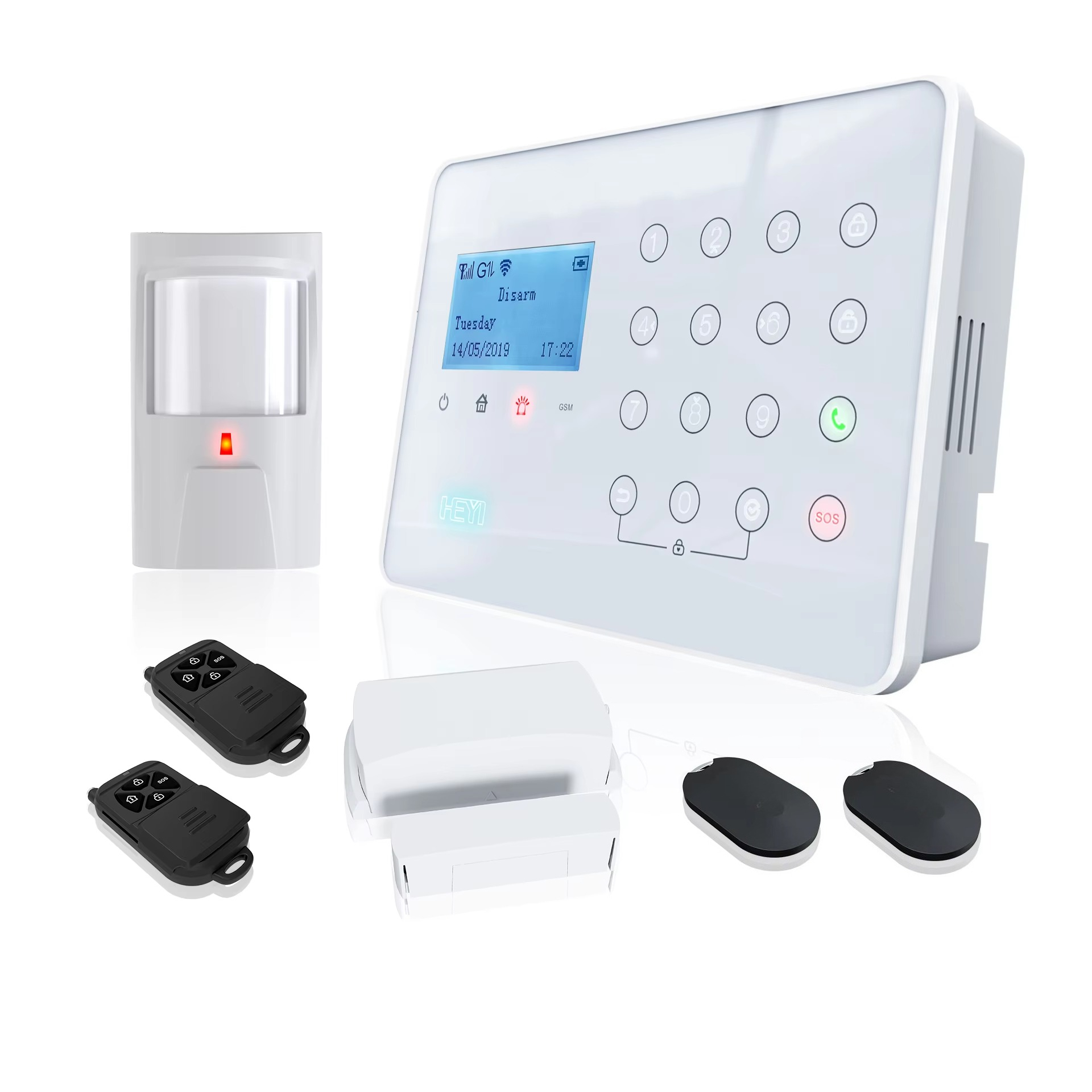 Alarmsystem Drahtlose Sicherhe – Pir Motion Sensor Bewertung und Preis