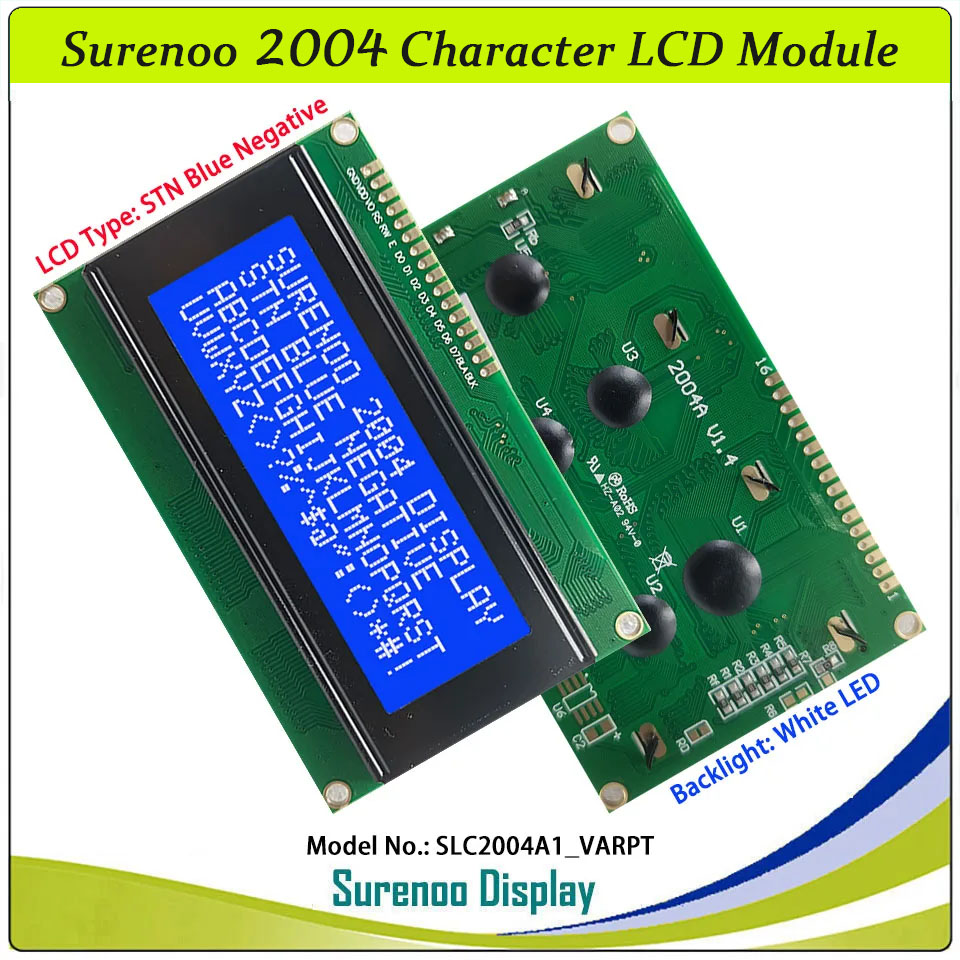 Surenoo 204 20X4 2004 Zeichen- – Lcd 1602 Bewertung und Preis