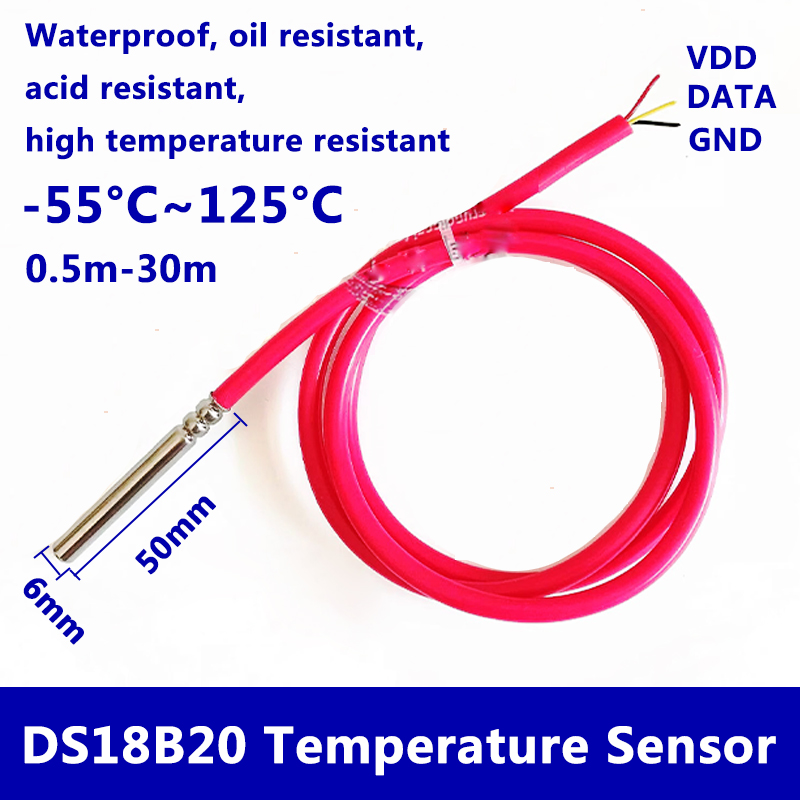 DS18B20 Wasserdichter Digitale – Ds18B20 Bewertung und Preis
